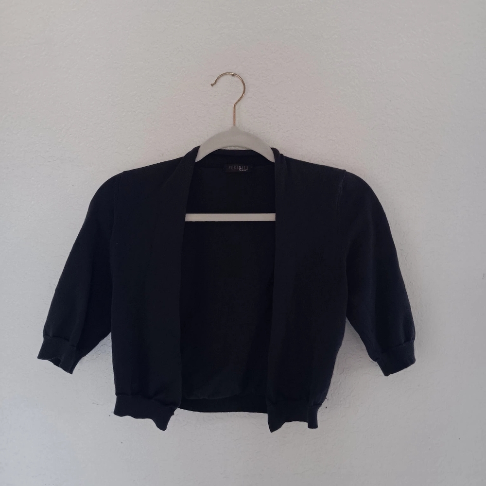 Peserico Tricot cardigan. Size Small. Gray.